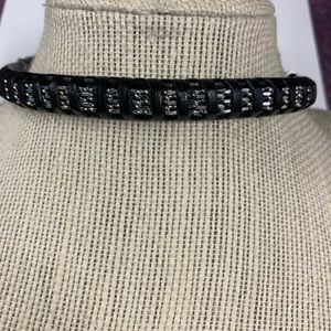 Leather stainless steel bracelet